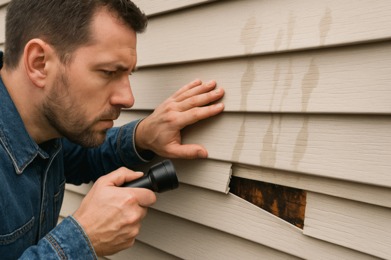 How to Fix Water Damaged Siding Guide for Exterior Wall Restoration