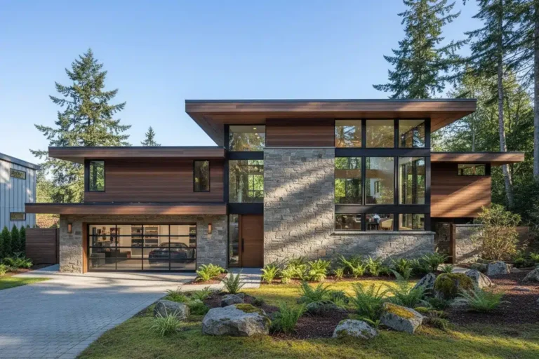 Modern Curb Appeal Trends USA: Architectural Design and Landscape Physics